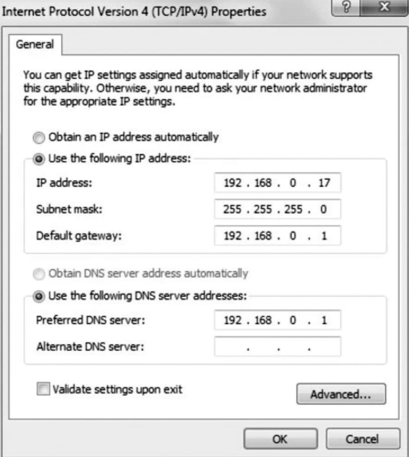 See here the settings of your network card in MS Windows.
